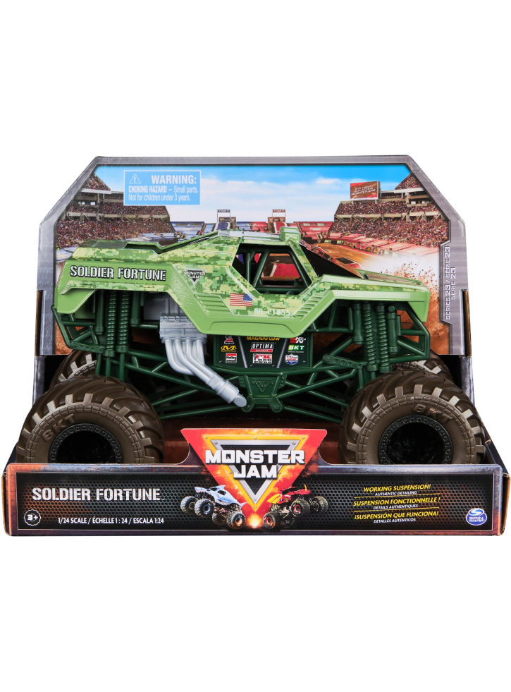 Monster Jam 1:24 Collector Truck Soldier Fortune