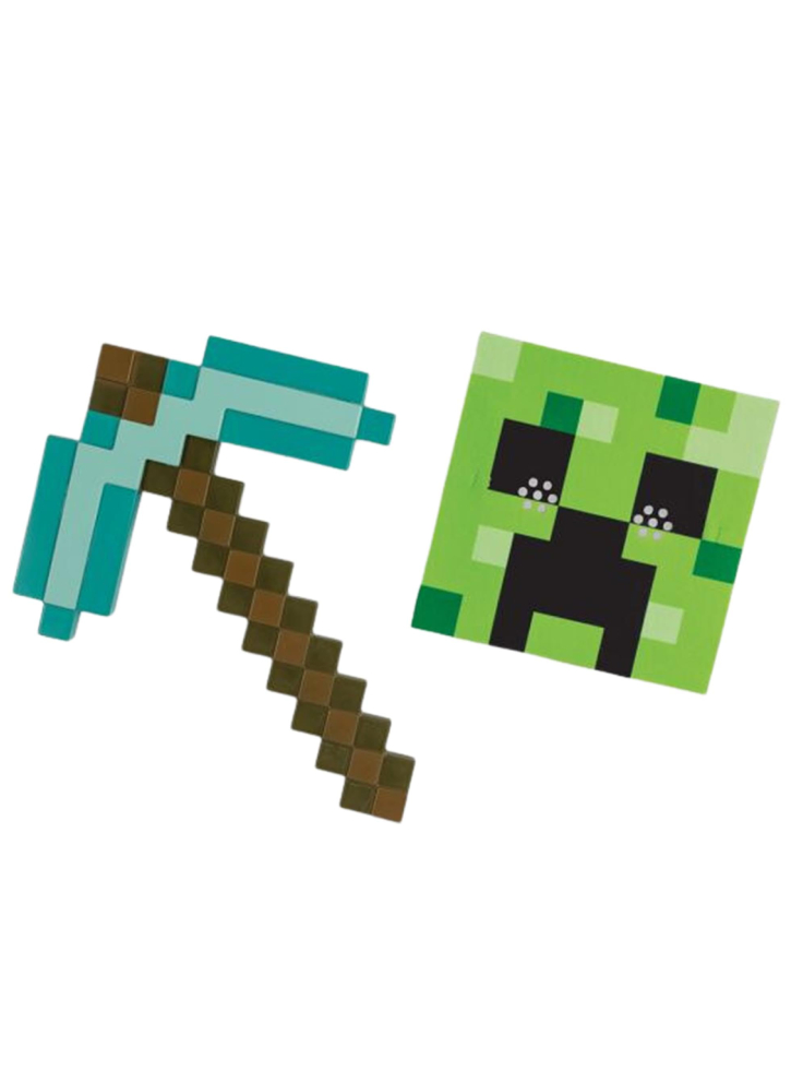 Disguise Minecraft Pickaxe with mask (156269)