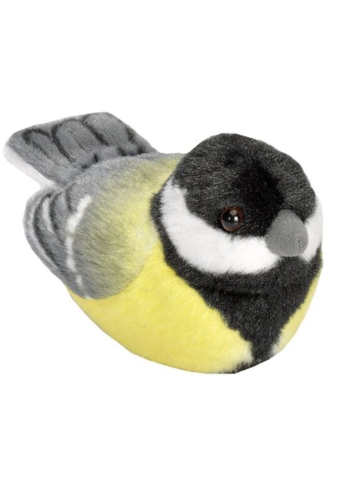 Wild Republic -Plush Toy Bird With Sound Great Tit 18cm (808040) Wild Republic -Plush Toy Bird With Sound Great Tit 18cm (808040)