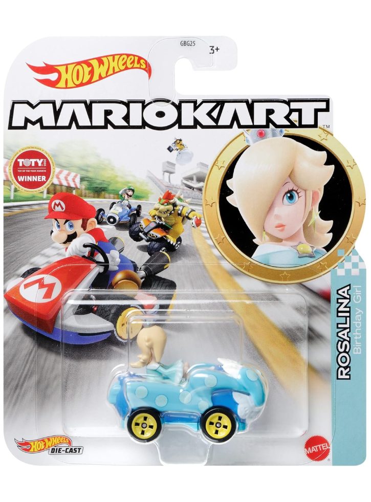 Hot Wheels Rosalina Birthday Girl Mario Kart (HDB32)