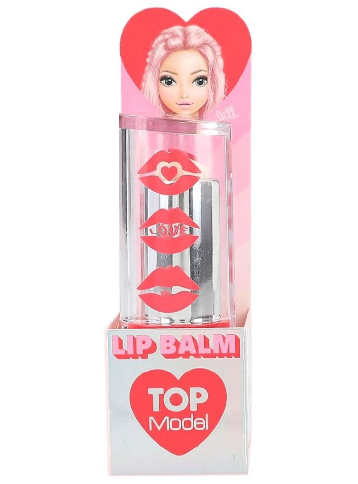 TOPModel Heart in Heart Lipbalm Pink Red 3.7 grams Random