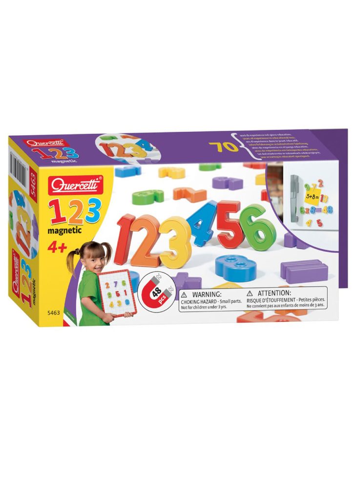 Quercetti Magnetic Numbers 48 pcs (QU-5463)