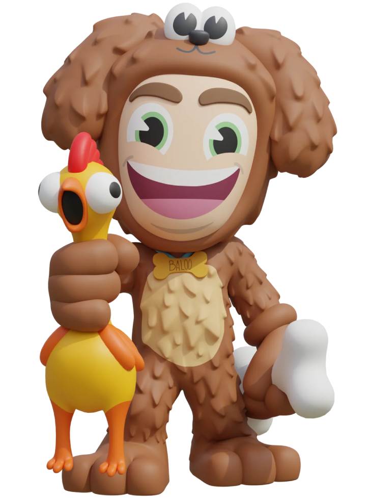 Peepz Mika Schultz (Baloo Kostume) Special Edition 10cm (PEEPZ-MS-02)