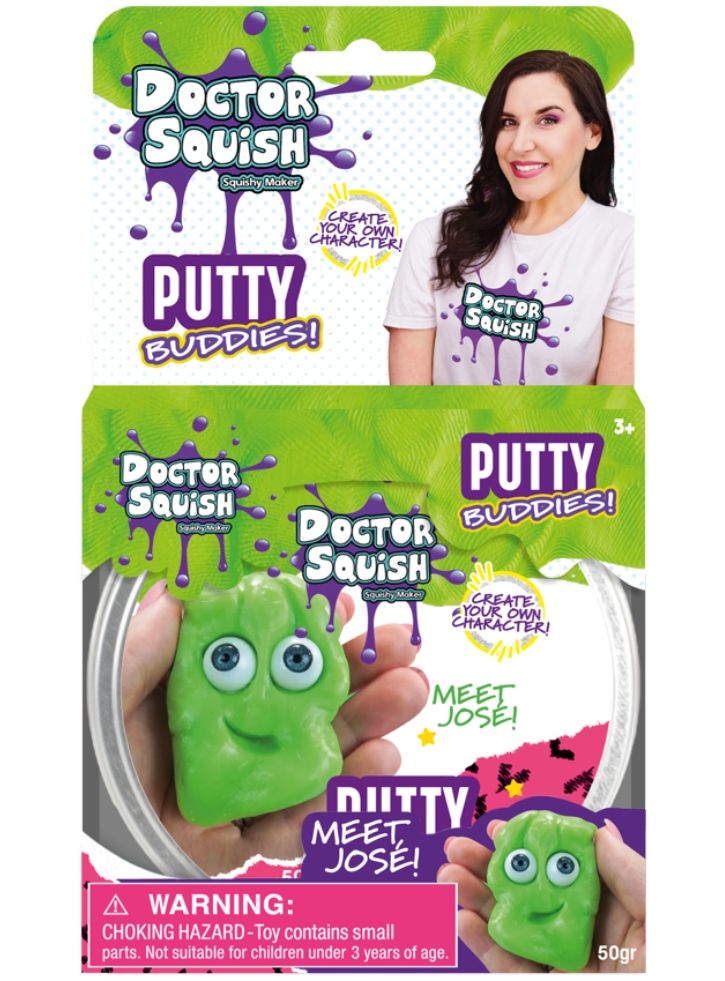Doctor Squish Putty Buddies 50g Green (107461)