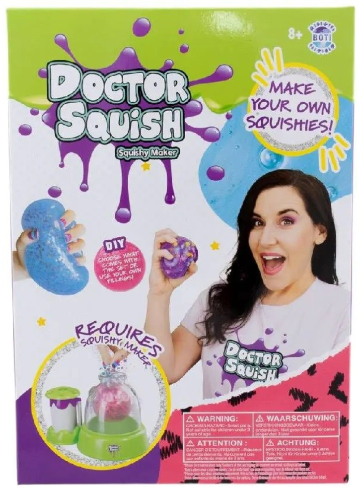 Doctor Squish Josephine Light Blue Putty Buddies 50g (107467)