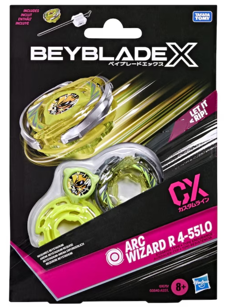 Hasbro BeyBlade X: 2.0 Starter Pack Top Arc Wizard R (G1679)