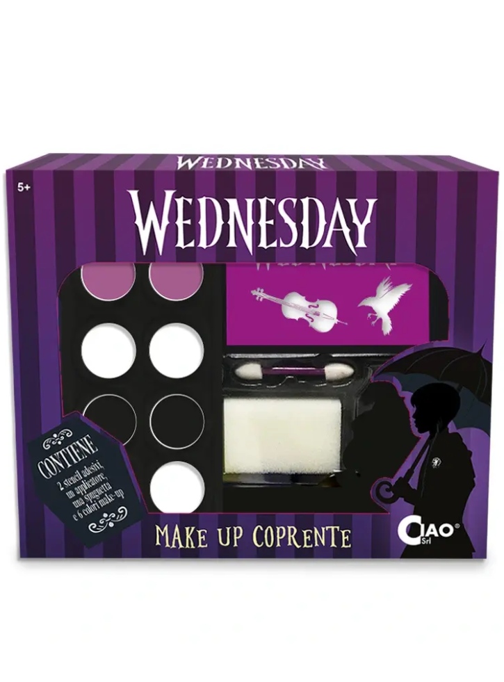 Wednesday Make-up (Face colors)