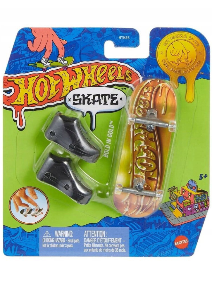 Hot Wheels Limited Edition Skate Bold In Gold Board (HYH25)