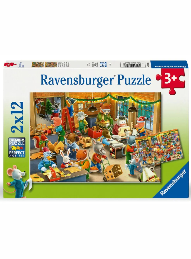 Ravensburger Christmas Toy Factory 2x12p (12004047)