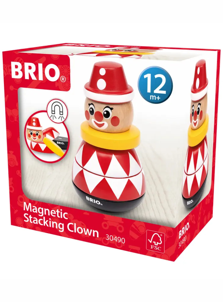 BRIO Magnetic Stacking Clown (30490)