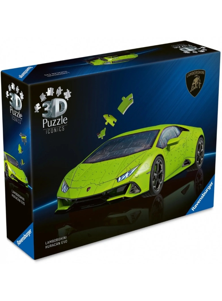 Ravensburger Puzzle Iconics Lamborghini Huracan EVO Verde 108p (12008037)