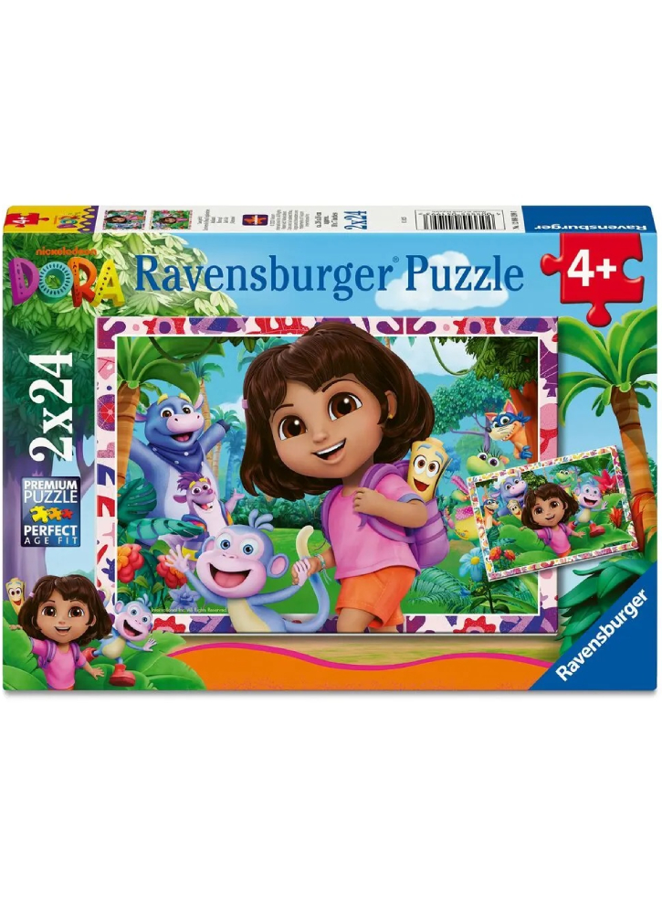 Ravensburger Puzzle Dora the Explorer 2x24p (12004199)