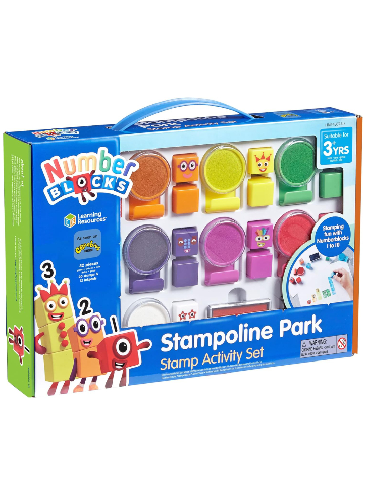 Learning Resources Numberblocks Activity Set with Stamps (HM94563-SCA)