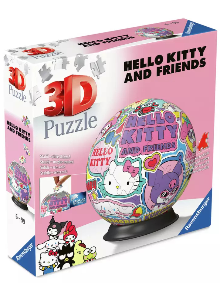 Ravensburger Puzzle-Ball Hello Kitty 72p (10311630)