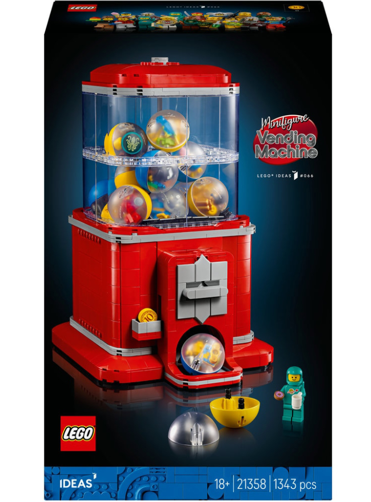 LEGO Ideas Minifigure Vending Machine (21358)