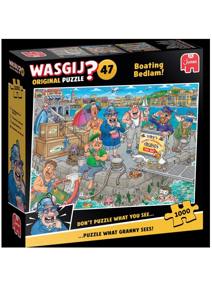Wasgij Original 47 Boating Bedlam 1000 pieces (1110100511)