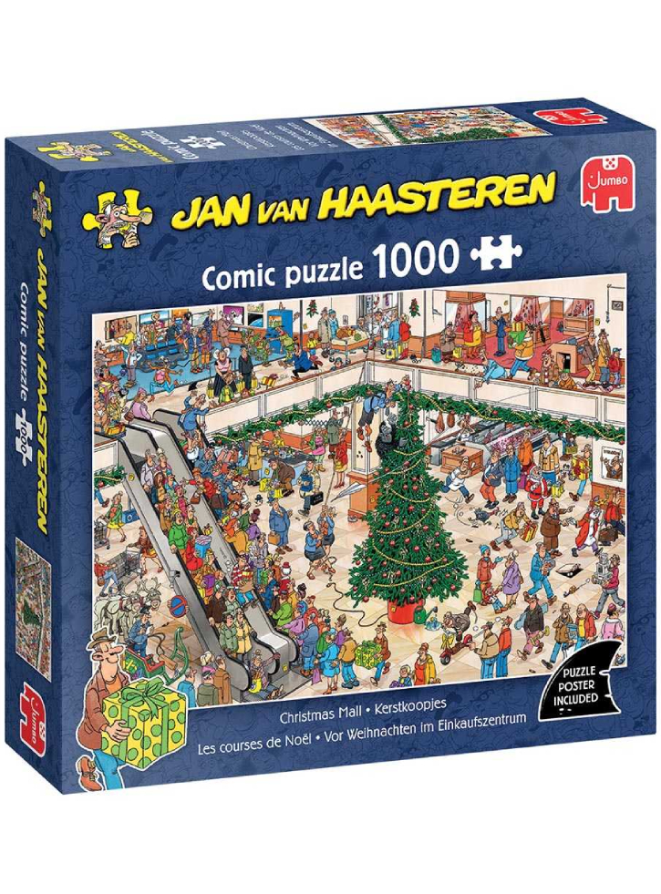 Jan Van Haasteren Puzzle Christmas Mall 1000 pcs (1119802027)