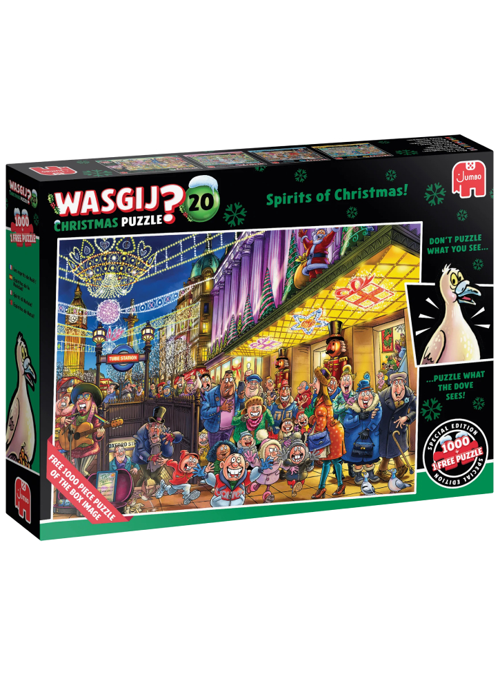 Wasgij Christmas 20 Spirits of Christmas 2x1000 pieces (1110100598)