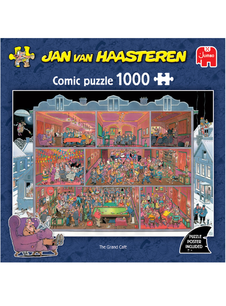 Jan van Haasteren The Grand Cafe 1000 pieces (1119802052)