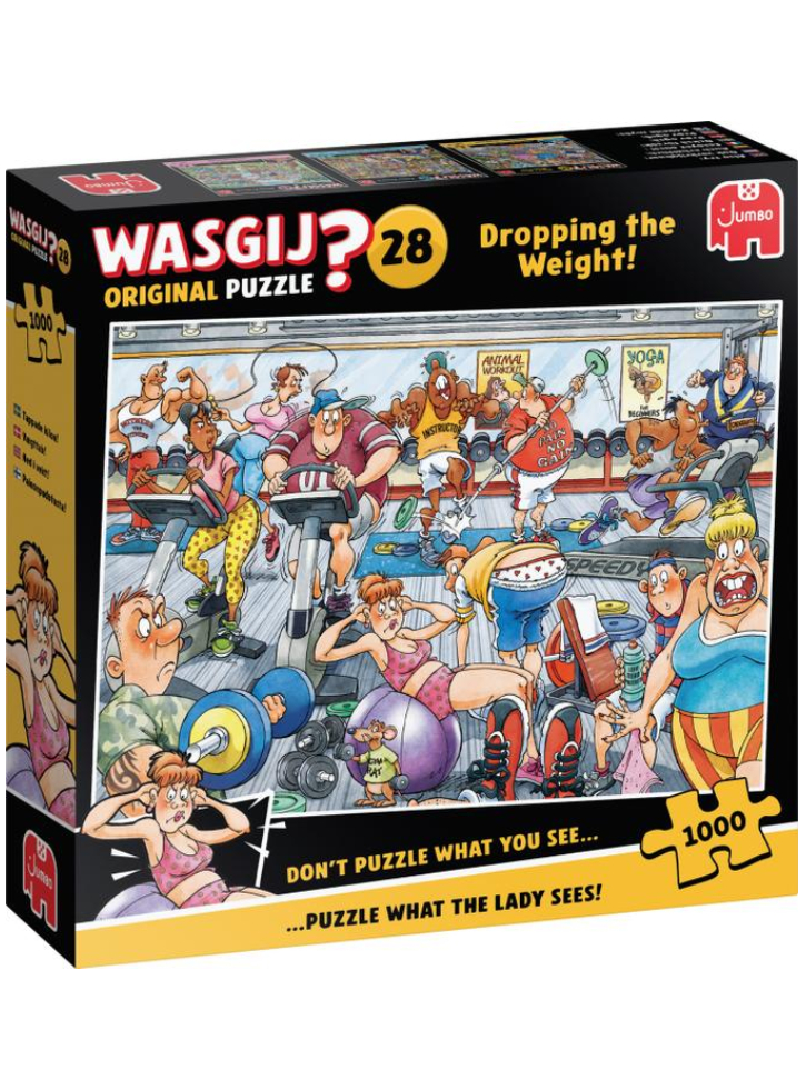 Wasgij Original 28 Dropping The Weight! 1000 pieces (1119802039)