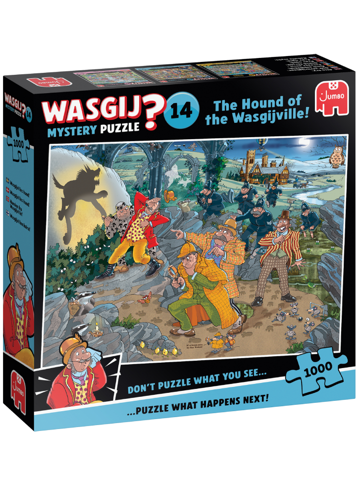 Wasgij Mystery 14 The Hound Of The Wasgijville! 1000 pieces (1119802043)