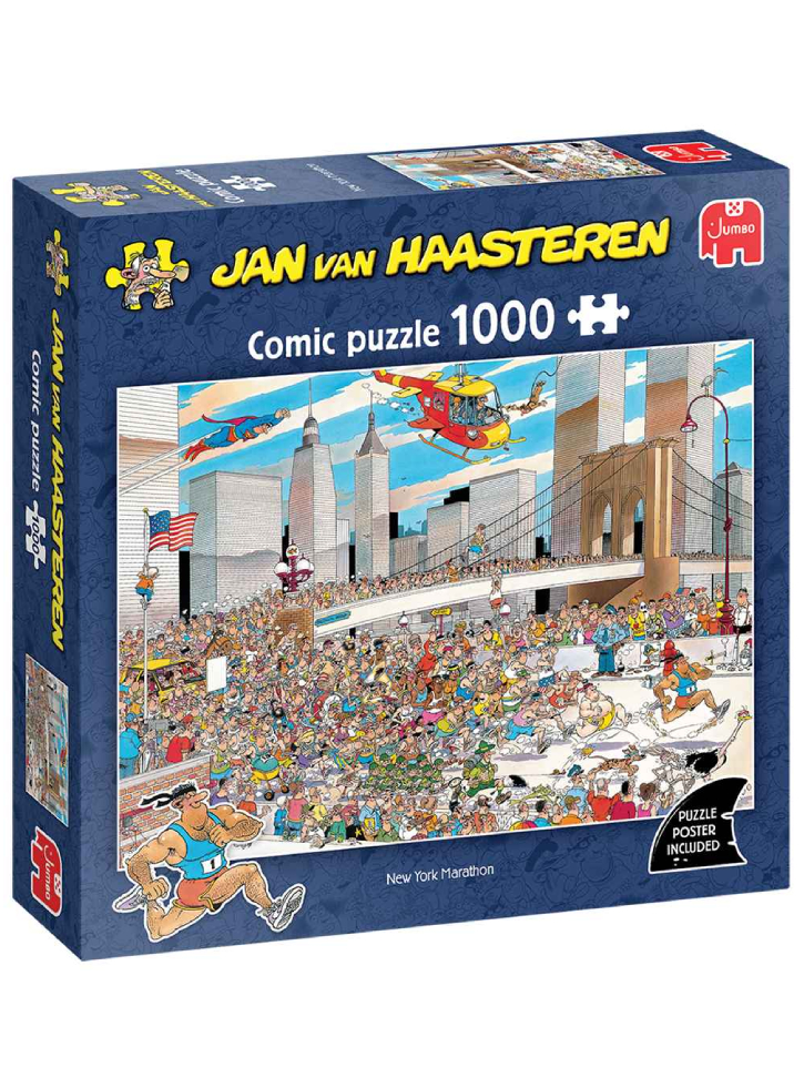 Jan van Haasteren New York Marathon Puzzle 1000 pieces (1119802048)