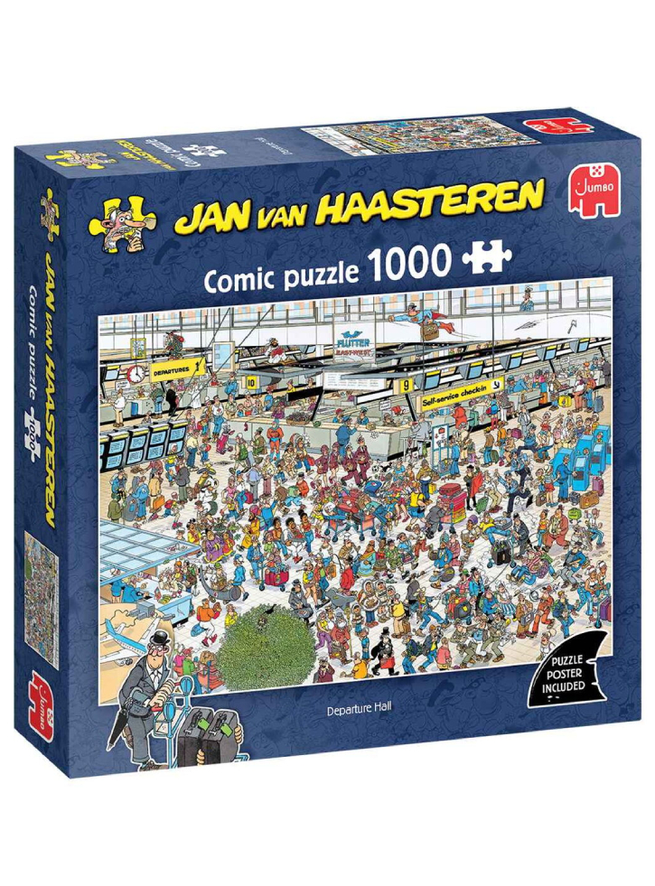 Jan van Haasteren Departure Hall 1000 pieces (1119802047)