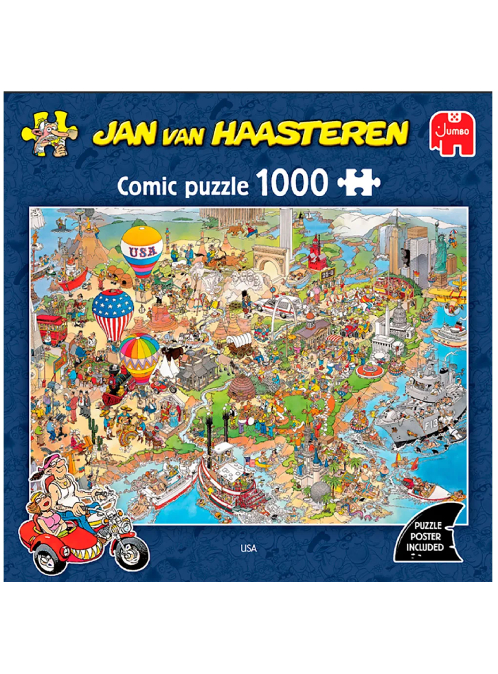 Jan van Haasteren USA 1000 pieces (1119802053)