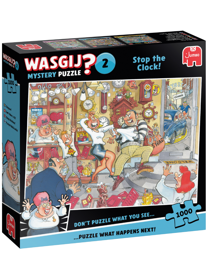 Wasgij Mystery 2 Stop The Clock 1000 pieces (1119802042)