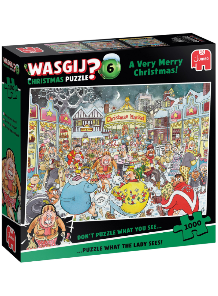 Wasgij Christmas 6 A Very Merry Christmas 1000 pieces (1119802031)