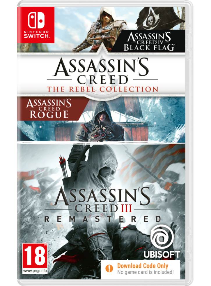 Assassins Creed Triple Pack (Code in a Box) - NSW