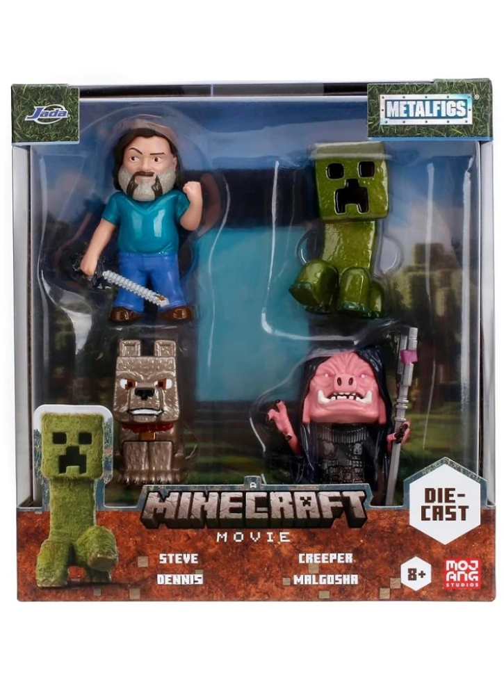 Jada Minecraft Movie 4-Pack 6cm (9336692314R00)