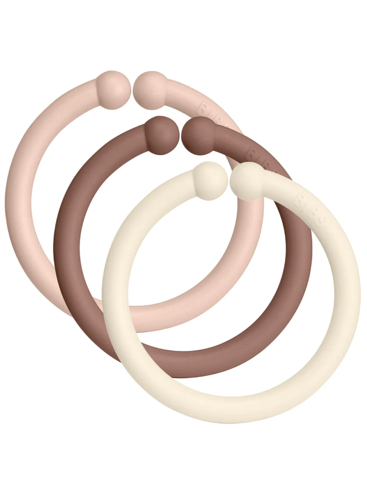 BIBS Loops 12 Pack Blush/Woodchuck/Ivory (900239)