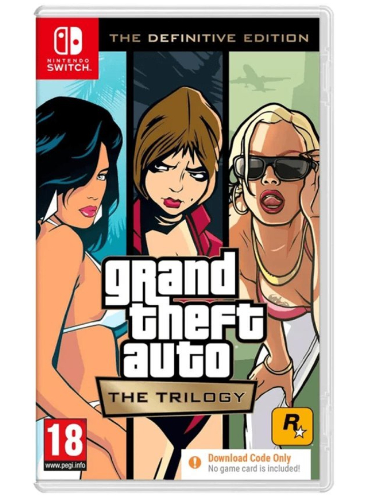 Grand Theft Auto The Trilogy The Definitive Edition (Code in a Box) - NSW