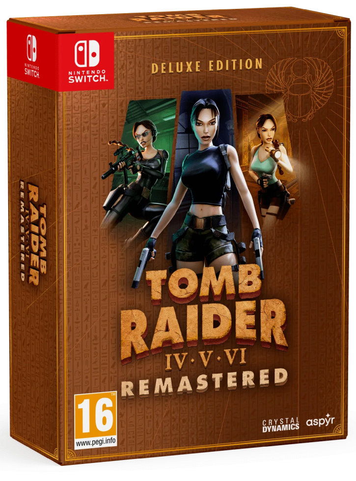 Tomb Raider IV-VI Remastered Starring Laracroft (Deluxe Edition) - Nintendo Switch