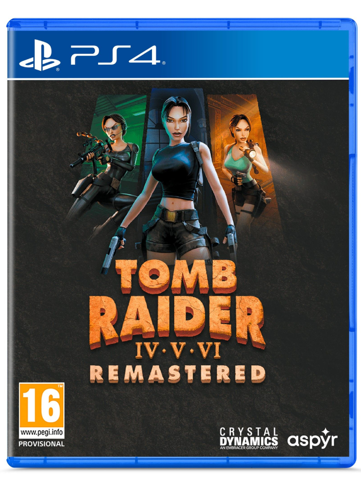 Tomb Raider IV-VI Remastered Starring Lara Croft - Playstation 4