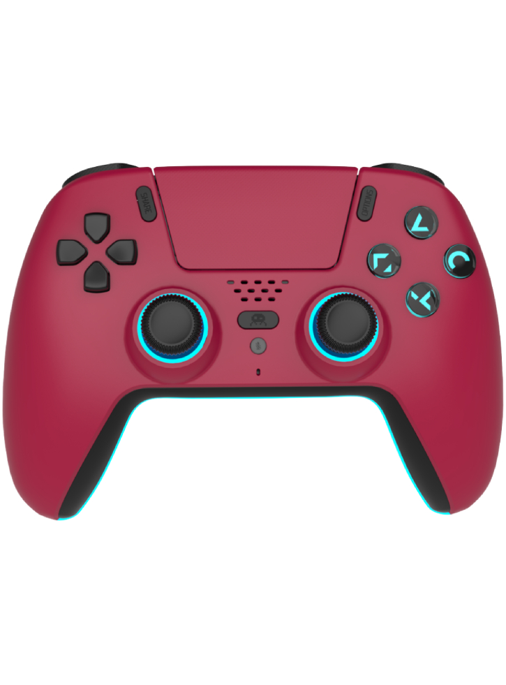 Trade Invaders Wireless Bluetooth Controller for PS5 LED Cherry Red - Playstation 5