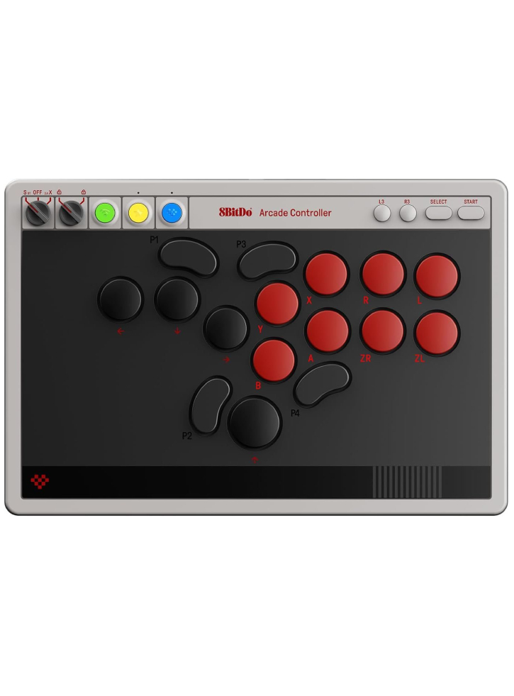 8Bitdo Arcade Controller Grey