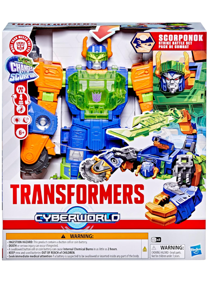 Hasbro Transformers Evergreen Cyberworld Scorponok Strike Battle (G1659)