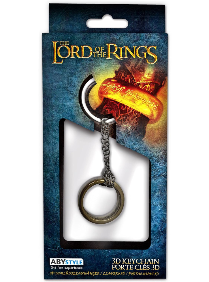Abysse Lord Of The Rings Ring 3D Keychain