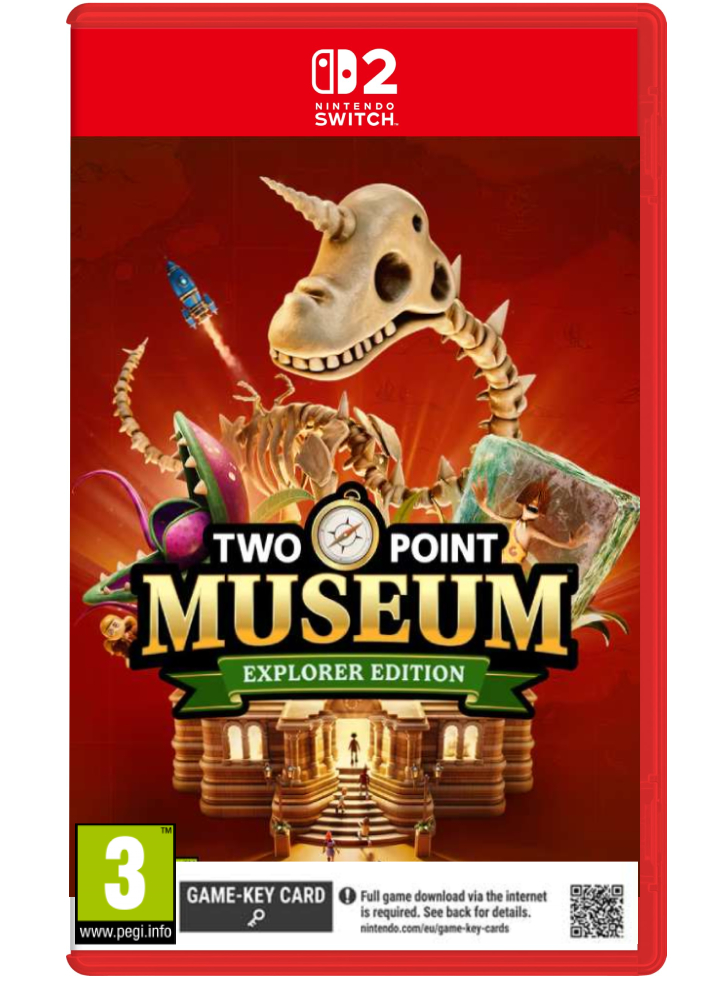 Two Point Museum Explorer Edition (Game Key Card) - Nintendo Switch 2