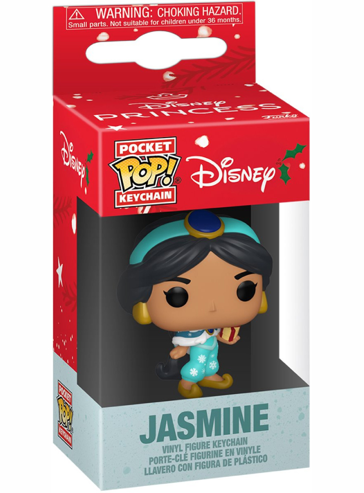 Funko Pocket Pop Princess Holiday Jasmine Vinyl