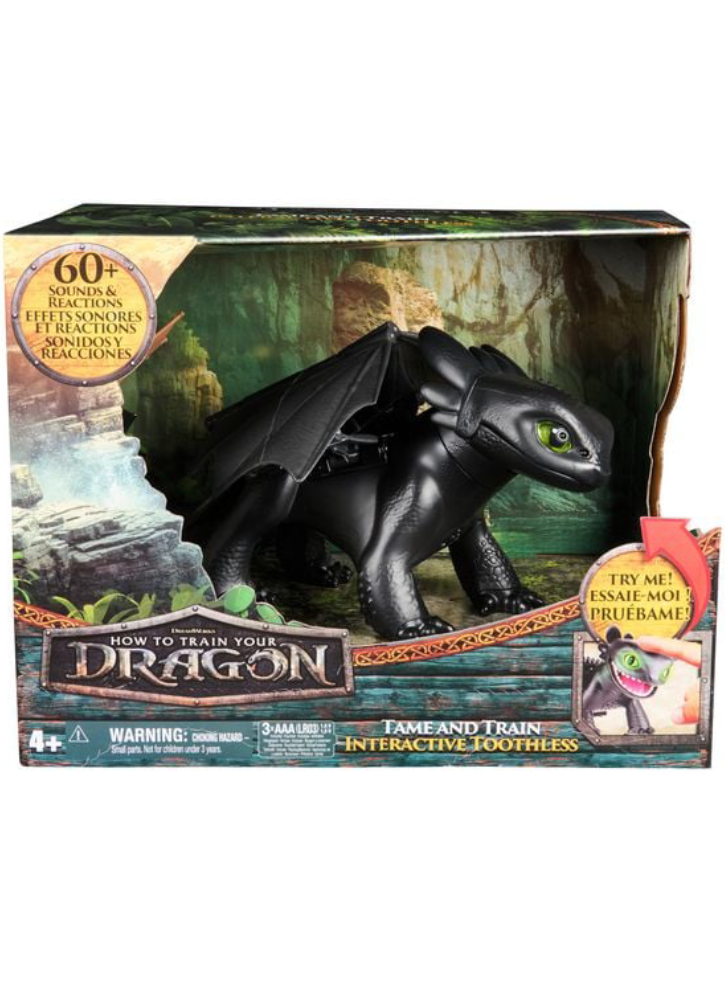 Dragons Movie Tame & Train Interactive Toothless (6072728)