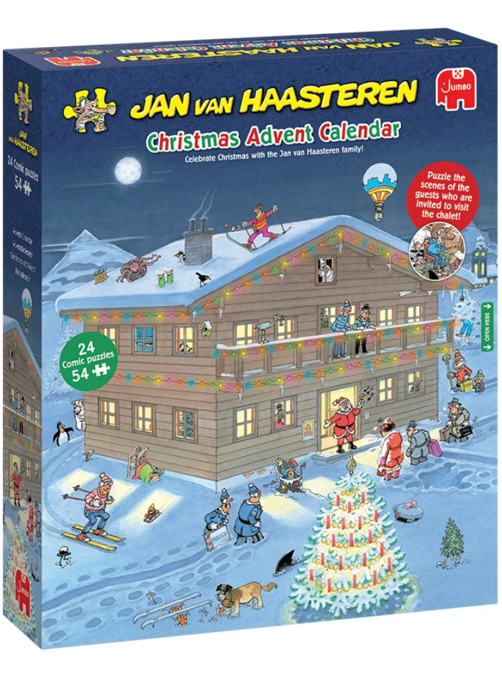 Jan Van Haasteren Advent Calender Puzzle (24x 54 Pieces) (1110100708)