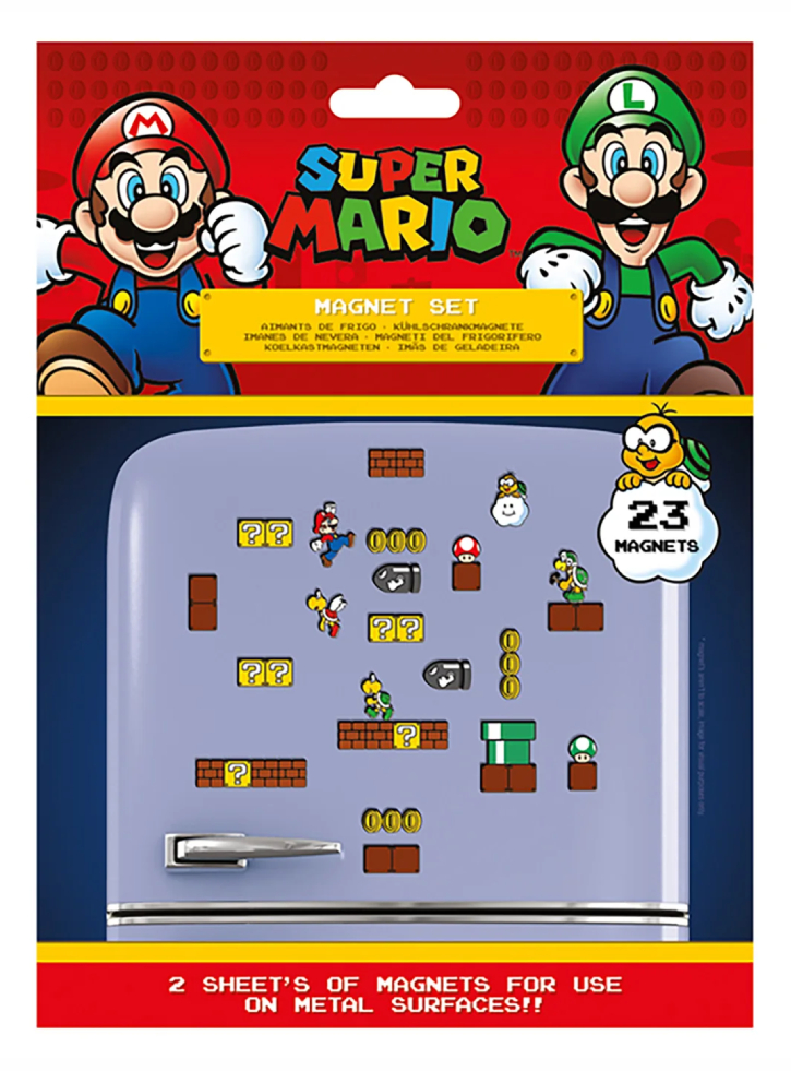 Nintendo Super Mario Magnet Set (MS65081)