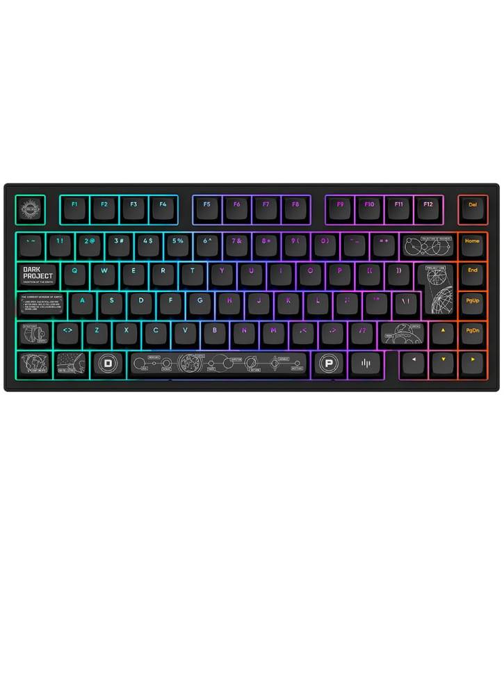 Dark Project Nova Keyboard Black 81 RGB Wireless - PC