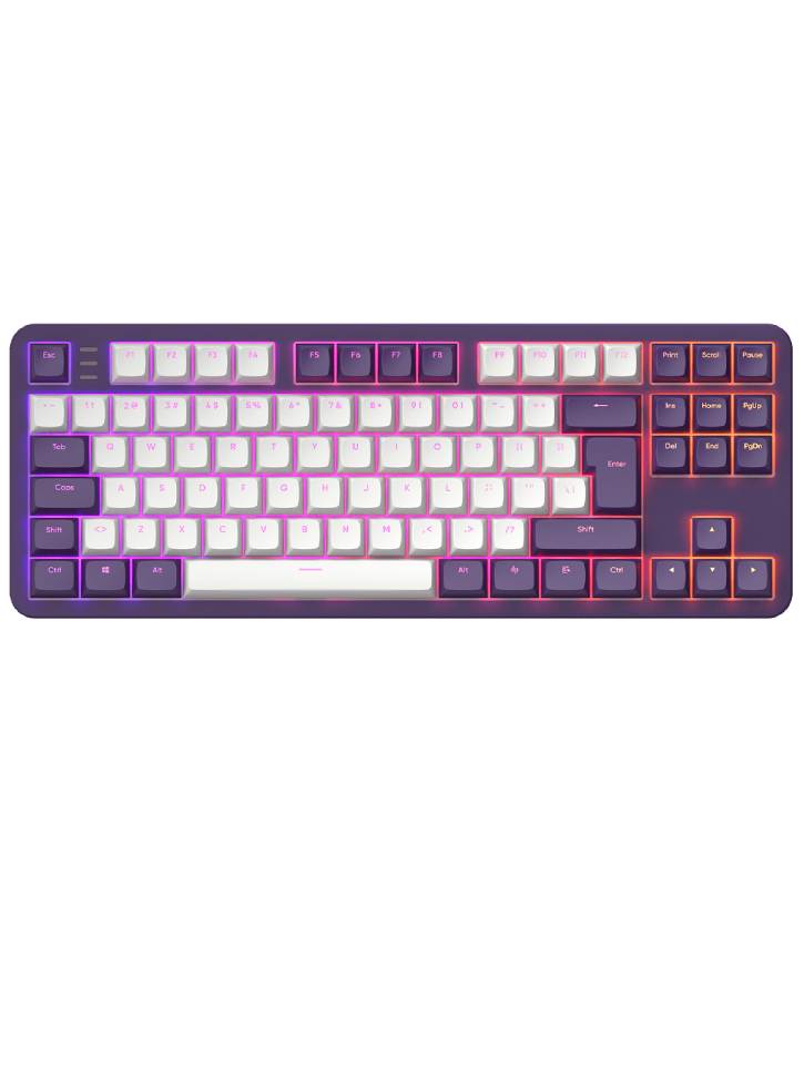 Dark Project Keyboard Purple 87 RGB - PC