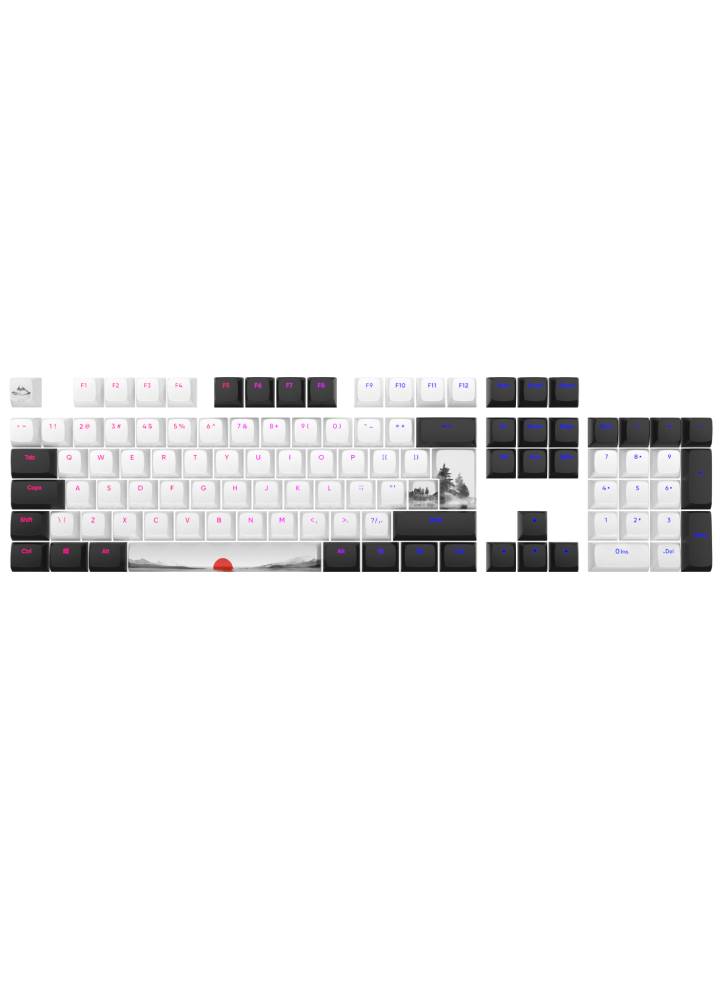 Dark Project Keycaps sets Fuji - PC