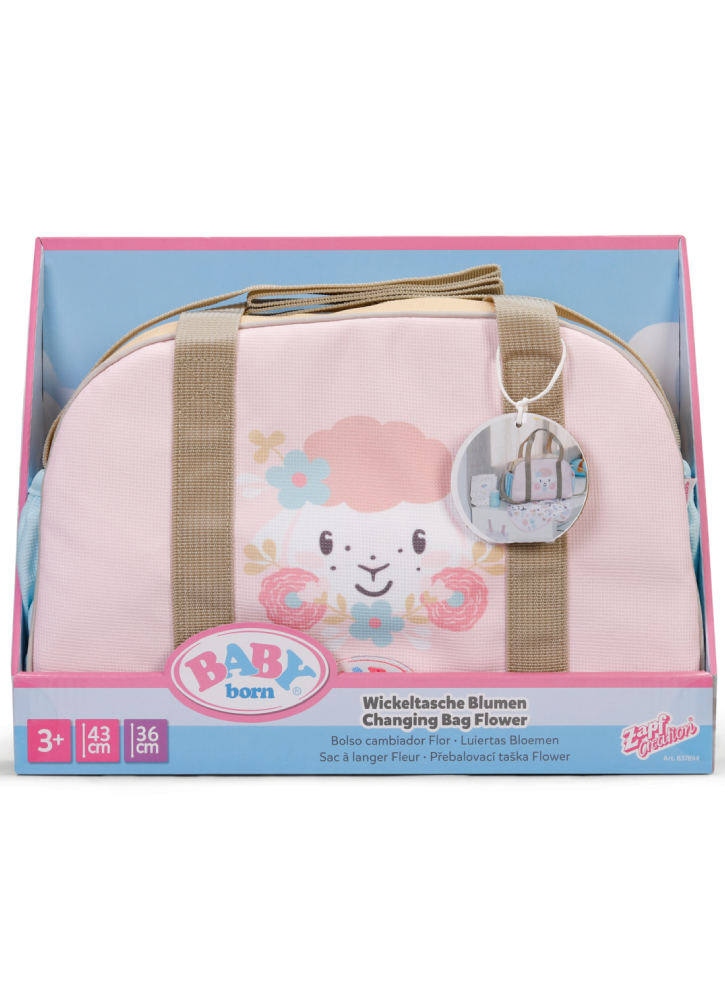 Baby Born Changing Bag Flower (837894)