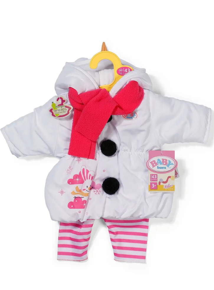 Baby Born Snowman Costume 43cm (871690)